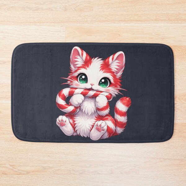 Item preview, Candy Cane Cat  designed and sold by Shtex.