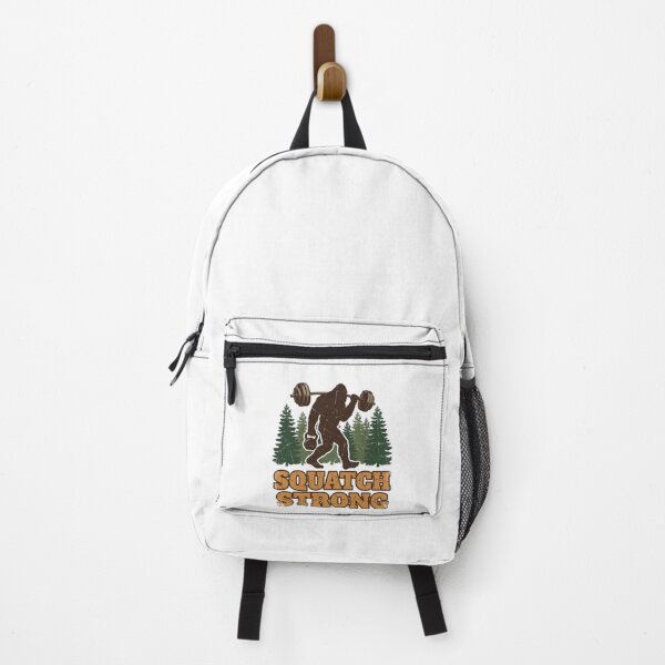 Item preview, Squatch Strong Funny Sasquatch Lifting Retro Vintage Graphic for Gym Lover designed and sold by chattsuede.