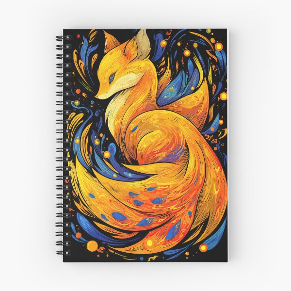 Item preview, Blazing Orange and Blue Fire Kitsune designed and sold by Piotrek0001.
