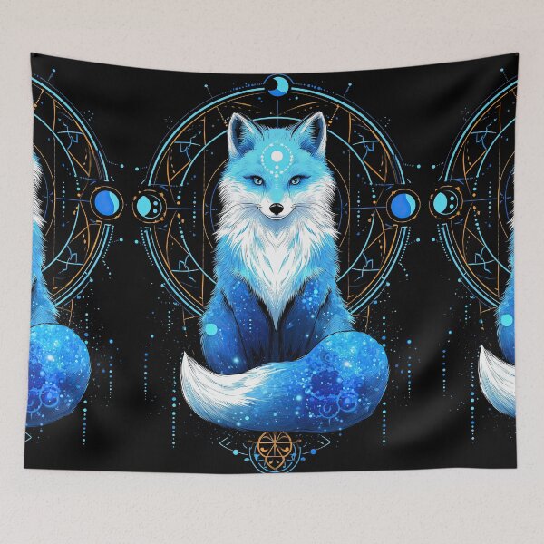 Item preview, Serene Sitting Fox Guardian of Light designed and sold by Piotrek0001.