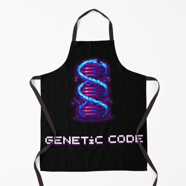 Item preview, Genetic Code - Vaporwave DNA Helix Pixel Art designed and sold by JonyDG.