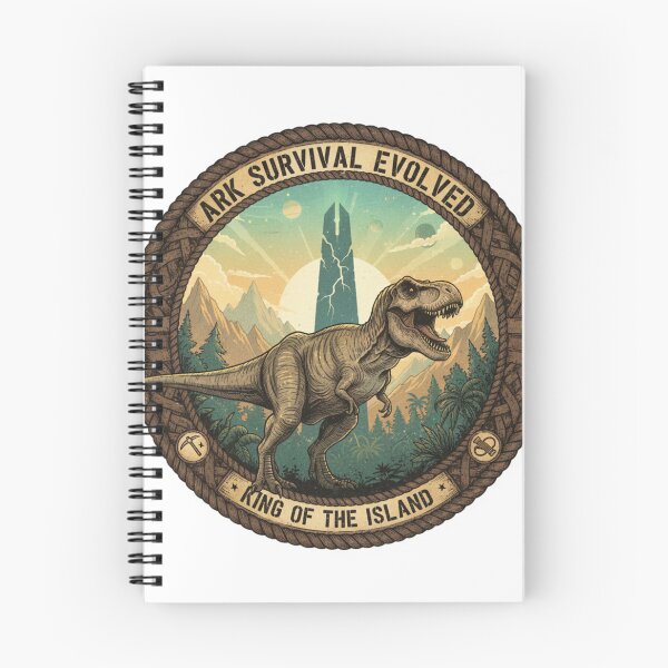 Item preview, ARK Survival Evolved Vintage King of the Island T-Rex designed and sold by MarElfArtelier.