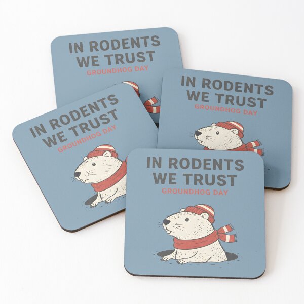 Item preview, Groundhog Day In Rodents We Trust  designed and sold by HowToCanadian.