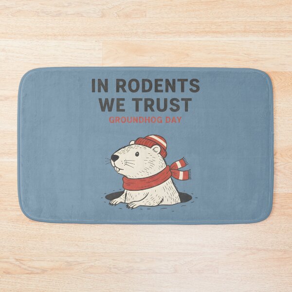 Item preview, Groundhog Day In Rodents We Trust  designed and sold by HowToCanadian.