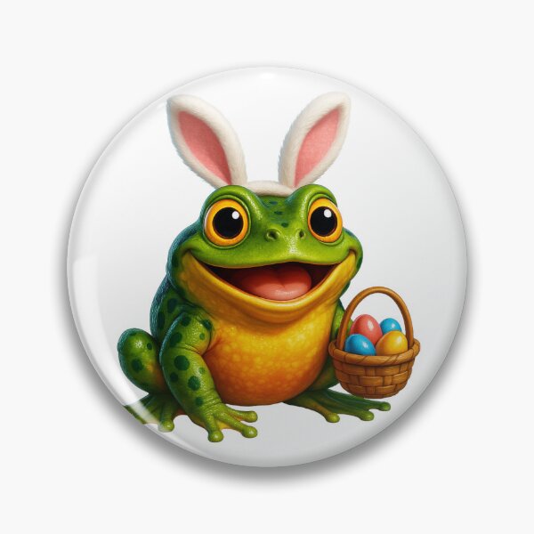 Item preview, Easter Golden Poison Frog designed and sold by Sillytoe.