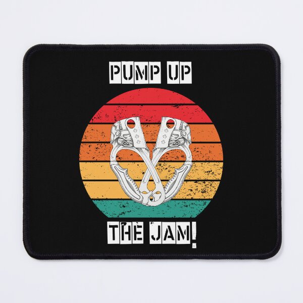 Item preview, Pump Up The Jam Climbing Ascender Hand Jammer Pun designed and sold by KnotQualified.