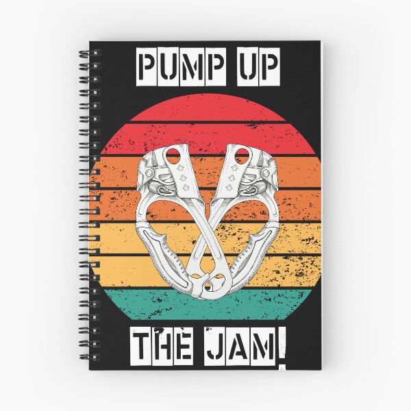 Item preview, Pump Up The Jam Climbing Ascender Hand Jammer Pun designed and sold by KnotQualified.