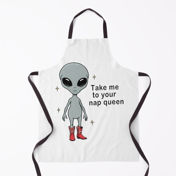 Item preview, Take Me to Your Nap Queen Alien designed and sold by Senkov.