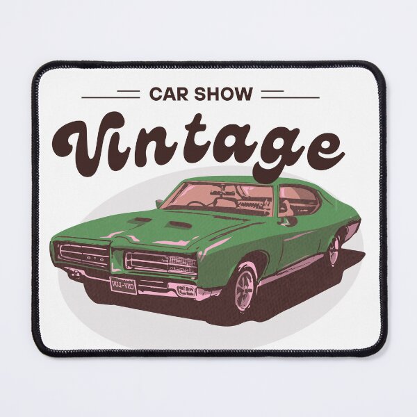 Item preview, Vintage Car Show Classic American Tee designed and sold by PrintVibes369.