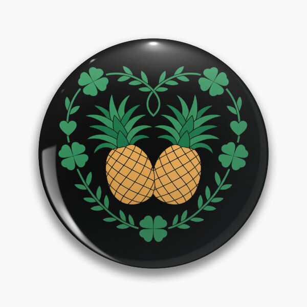 Item preview, Womens Couple Upside Down Pineapple Heart Shamrock St. Patricks Day designed and sold by nicomitchell.