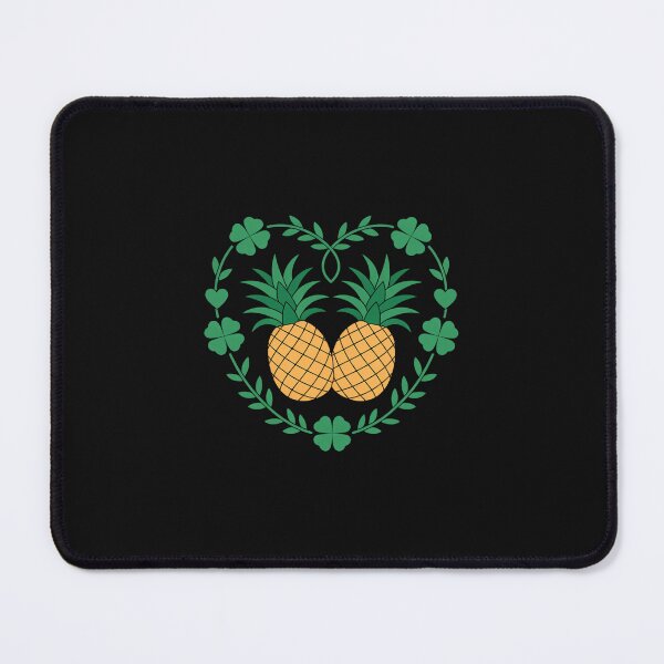Item preview, Womens Couple Upside Down Pineapple Heart Shamrock St. Patricks Day designed and sold by nicomitchell.