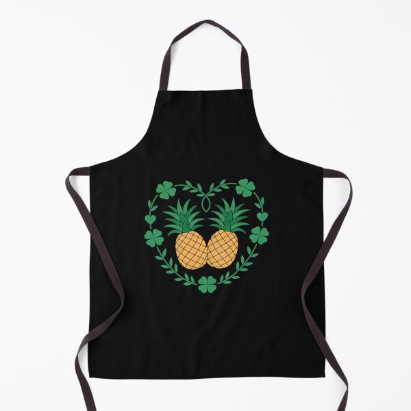 Item preview, Womens Couple Upside Down Pineapple Heart Shamrock St. Patricks Day designed and sold by nicomitchell.