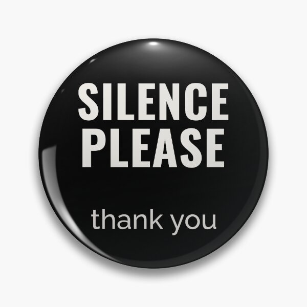 Item preview, Silence Please Thank You Shirt designed and sold by Dworkin.