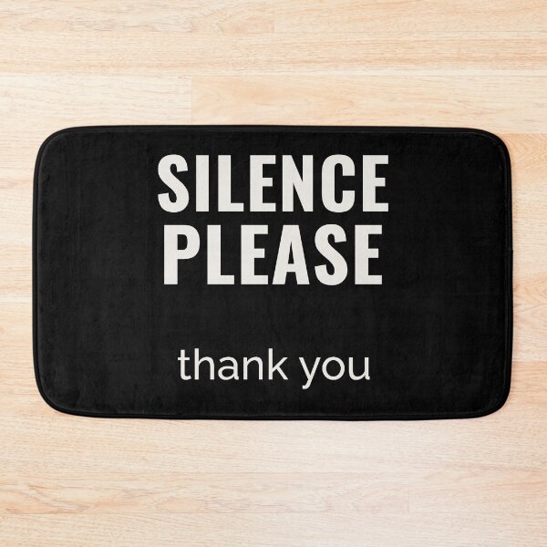 Item preview, Silence Please Thank You Shirt designed and sold by Dworkin.