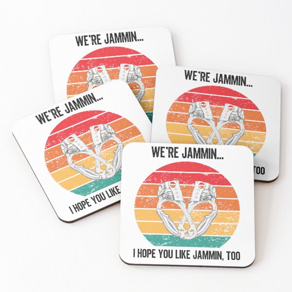 Item preview, I Hope You Like Jamming Too Climbing Pun Hand Jammer designed and sold by KnotQualified.