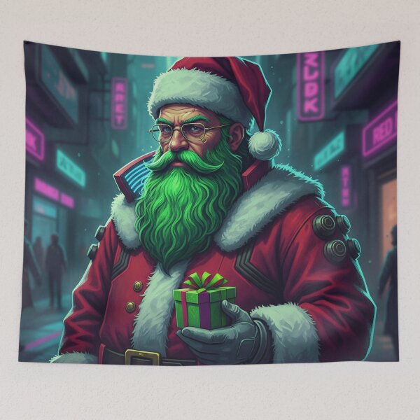 Item preview, Cyber Claus: Neon Rebellion designed and sold by JanRizz.
