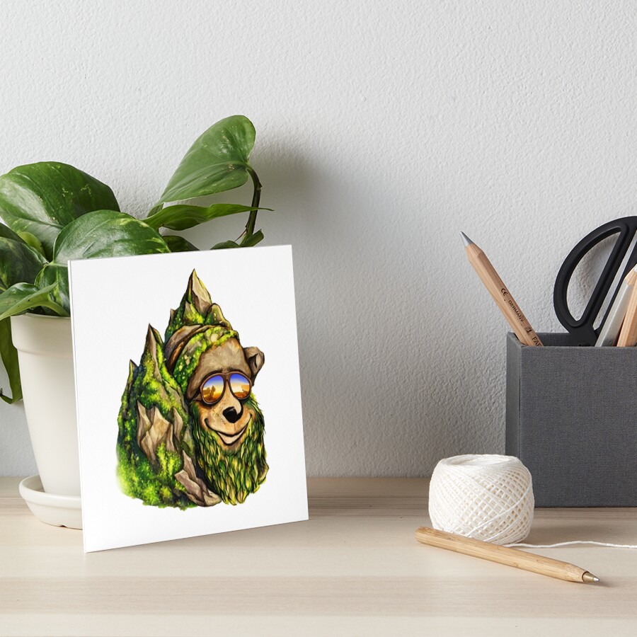 Item preview, Art Board Print designed and sold by Biosnow.