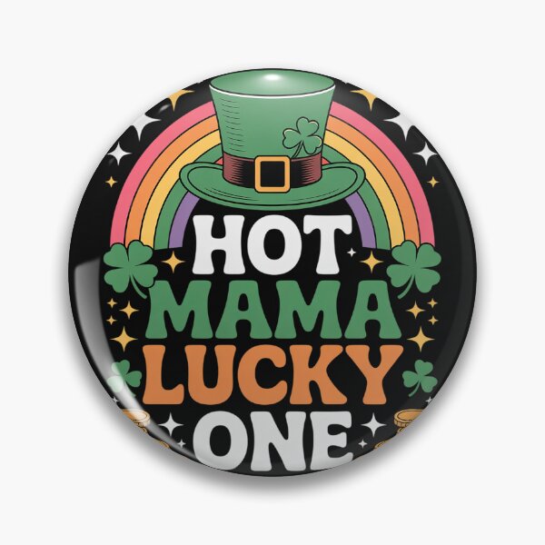 Item preview, St Patricks Day Hot Mama Lucky One Matching Party  designed and sold by nicomitchell.