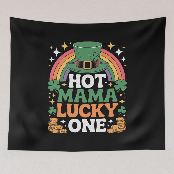 Item preview, St Patricks Day Hot Mama Lucky One Matching Party  designed and sold by nicomitchell.