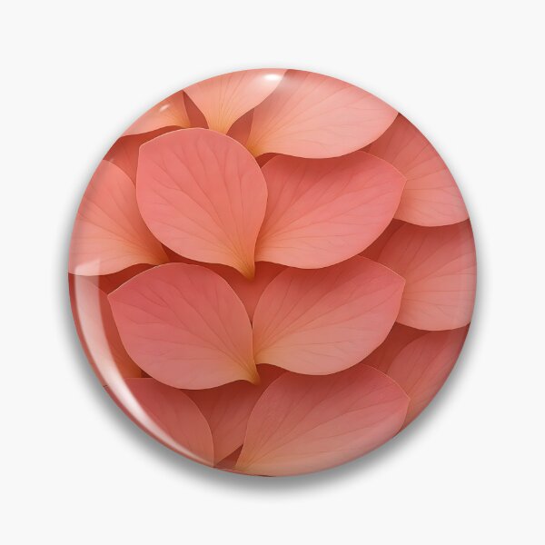 Item preview, Blushing Petal Layers – Realistic Peach-Pink Floral Texture designed and sold by EmeraldeaArt.