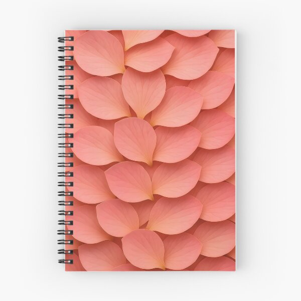 Item preview, Blushing Petal Layers – Realistic Peach-Pink Floral Texture designed and sold by EmeraldeaArt.