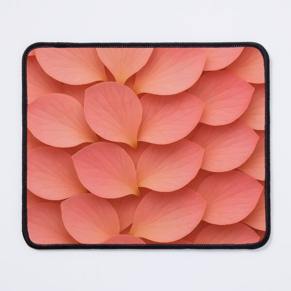 Item preview, Blushing Petal Layers – Realistic Peach-Pink Floral Texture designed and sold by EmeraldeaArt.
