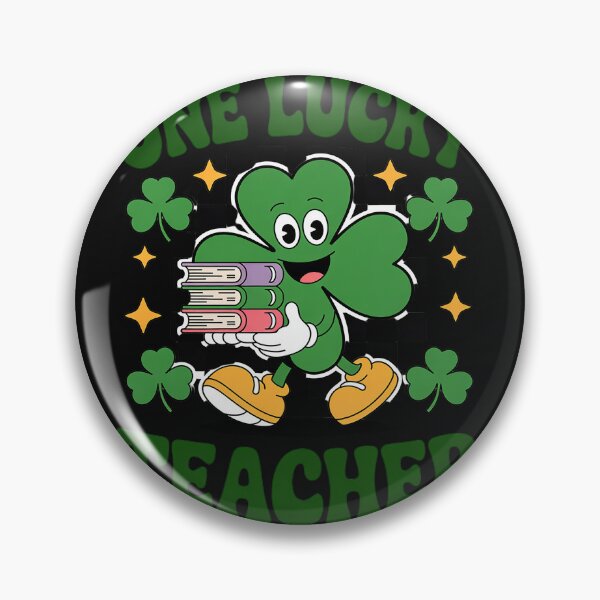 Item preview, St Patrick Day Shamrock One Lucky Teacher Saint Pattys designed and sold by nicomitchell.