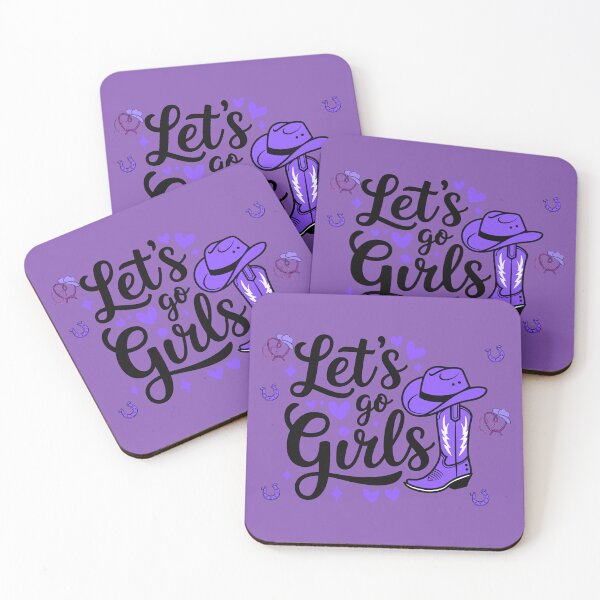 Item preview, Let's go Girls - Purple designed and sold by mollytakacs.