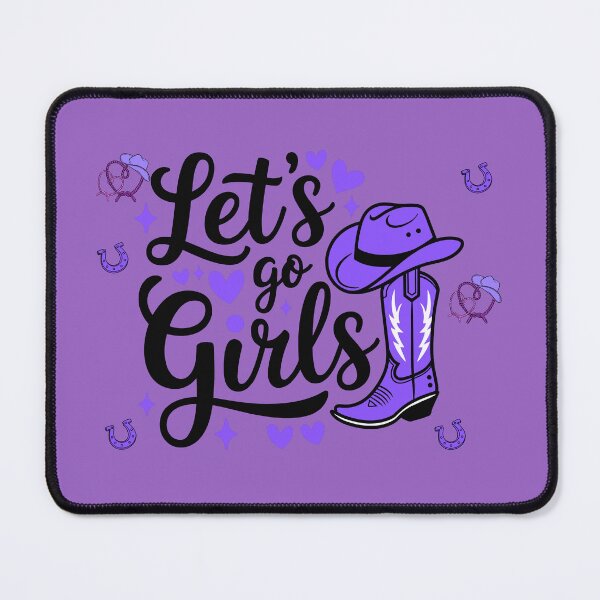 Item preview, Let's go Girls - Purple designed and sold by mollytakacs.