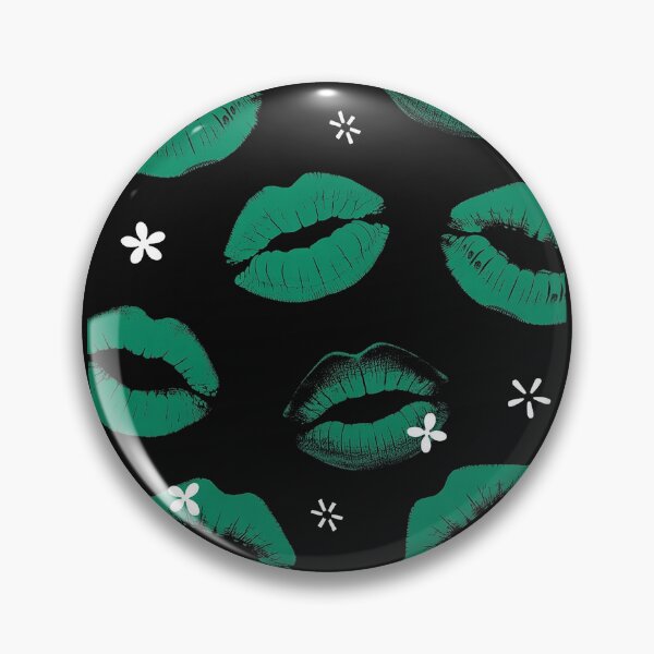 Item preview, St Patricks Day Big Kisses Hot Green Kiss Lips Lipstick designed and sold by nicomitchell.