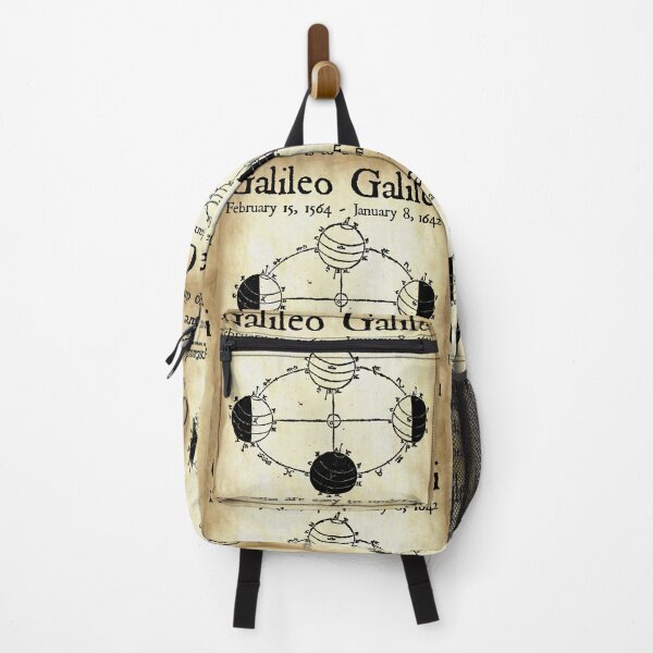 Item preview, Nerdy Vintage Galileo Galilei Science Teacher Black Text Parchment designed and sold by MathWare MathClips.