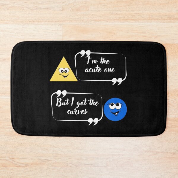 Item preview, MATH EMOJI - ACUTE AND CURVES designed and sold by JustMathIt.