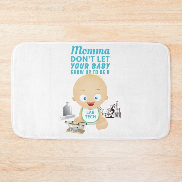Item preview, Funny Lab Tech Gift – Mommas Don’t Let Your Babies Become Lab Rats designed and sold by SnarkSharks.