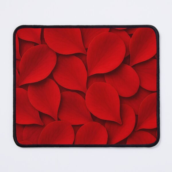 Item preview, Crimson Petal Layers – Realistic Red Floral Texture designed and sold by EmeraldeaArt.