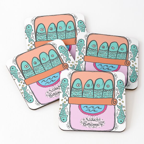 Item preview, Wild Sardines are Cute designed and sold by Nataliatcha.