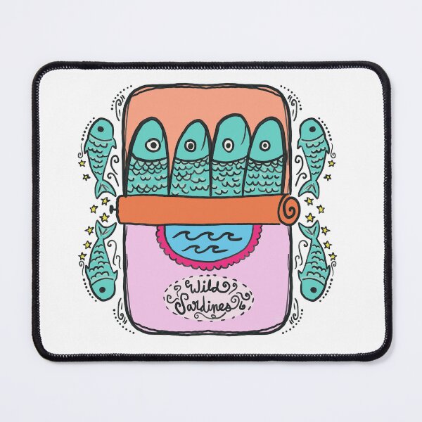 Item preview, Wild Sardines are Cute designed and sold by Nataliatcha.