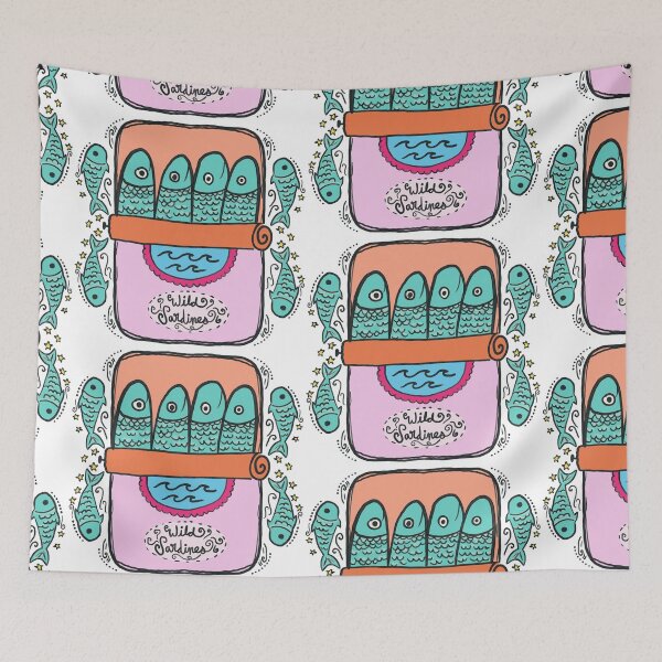 Item preview, Wild Sardines are Cute designed and sold by Nataliatcha.