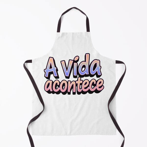 Item preview, Portuguese phrase “A vida acontece” (Life happens) designed and sold by Beleza e Estilo.