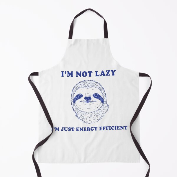 Item preview, I’m Not Lazy I’m Just Energy Efficient Sloth Funny Quote designed and sold by Senkov.