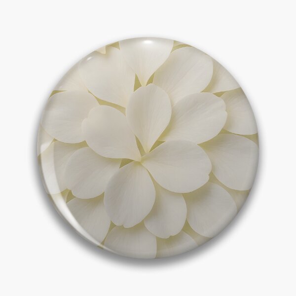Item preview, Snowy Petal Cascade – Realistic White Floral Texture designed and sold by EmeraldeaArt.