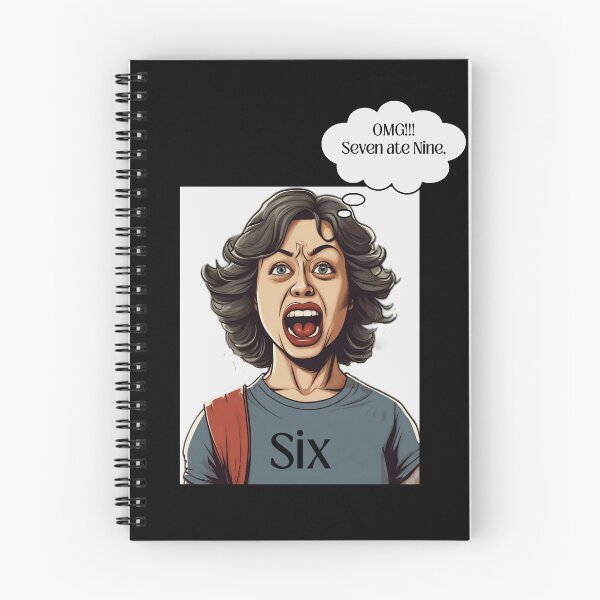 Item preview, OMG!!!! - SEVEN ATE NINE designed and sold by JustMathIt.