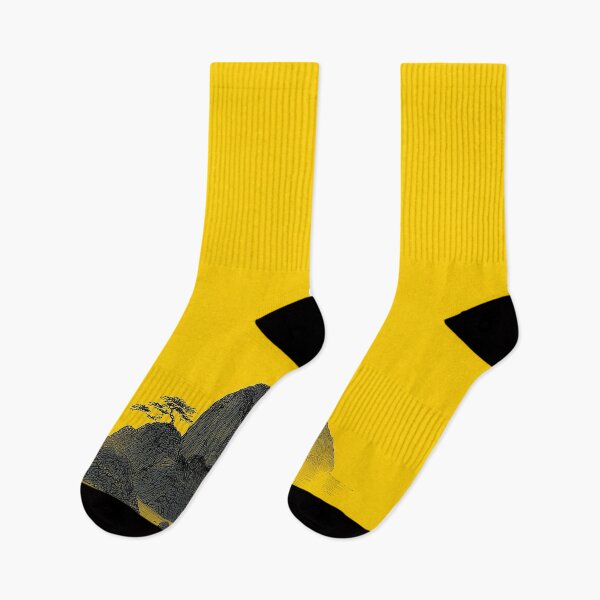 Item preview, Bold Minimalist Yellow Ink Statement Print designed and sold by R&B Art and design.