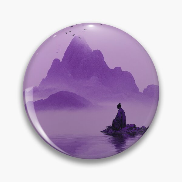 Item preview, Surreal Purple Wuxia Dream World designed and sold by R&B Art and design.