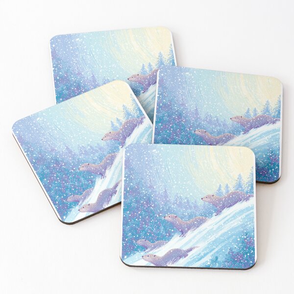 Item preview, Friends of the Woods under the White Snow designed and sold by MidArtForge.