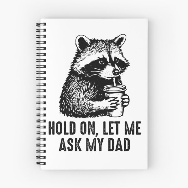 Item preview, Let Me Ask My Dad Funny Raccoon Meme Fathers Day  designed and sold by gunaone-design.