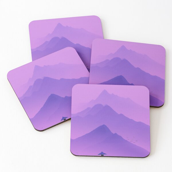 Item preview, Bold Minimalist Purple Ink Statement Print designed and sold by R&B Art and design.