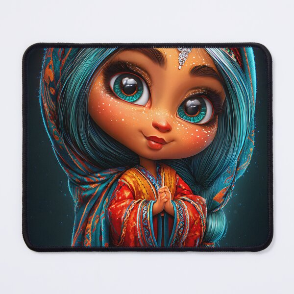 Item preview, Charming Doll in Traditional Ethnic Attire designed and sold by Artessie.