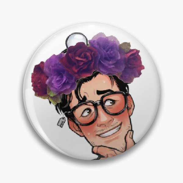 Item preview, jerry flower crown (purple and maroon) designed and sold by majormedley.