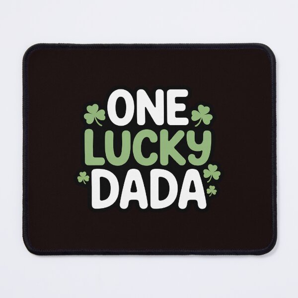 Item preview, One Lucky Dada Groovy Retro Dada St Patrick's Day designed and sold by MichaelStalkas.