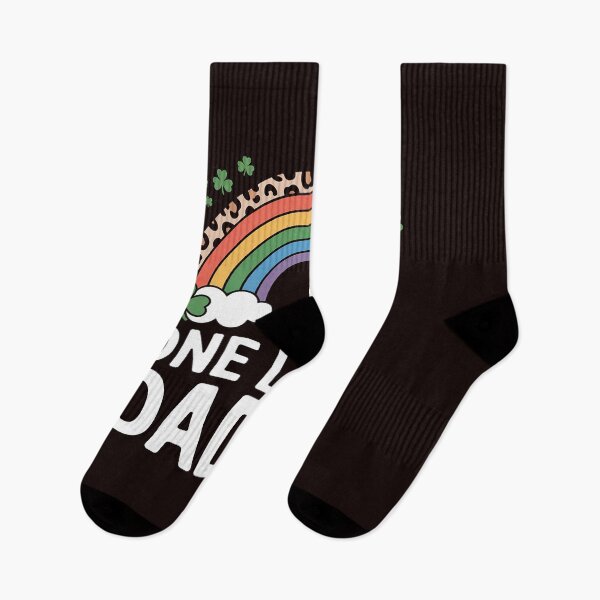 Item preview, One Lucky Daddy Rainbow Shamrock St Patricks Day  designed and sold by MichaelStalkas.